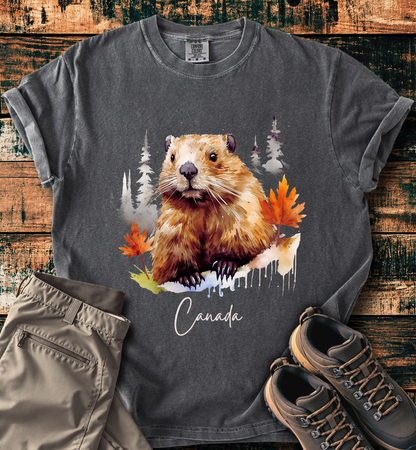 Canada Beaver Autumn T-Shirt