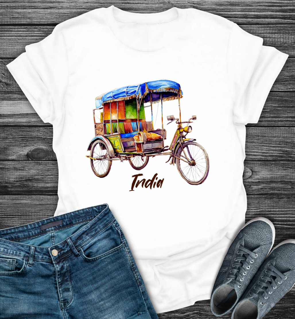 India Rickshaw Softstyle T-Shirt