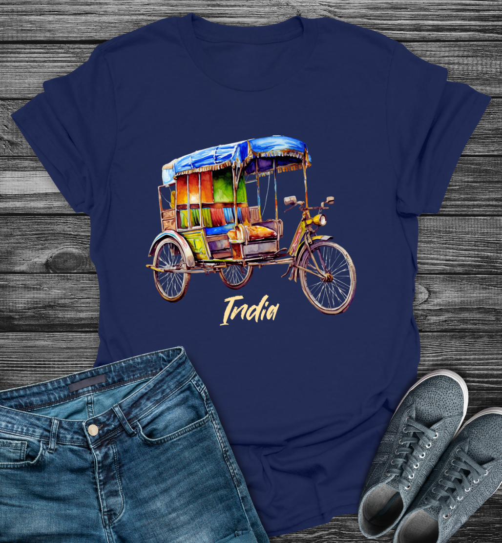 India Rickshaw Softstyle T-Shirt