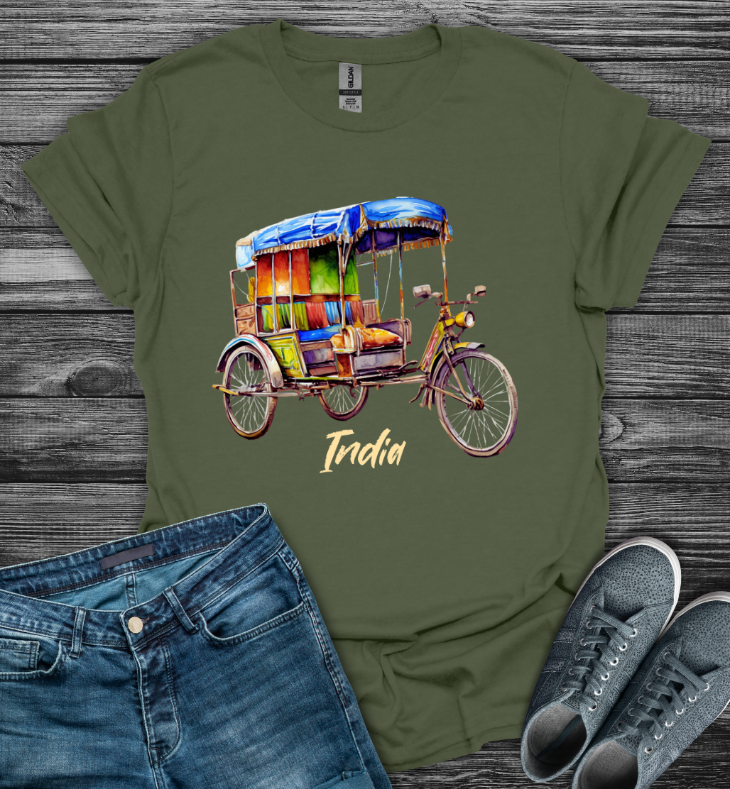 India Rickshaw Softstyle T-Shirt
