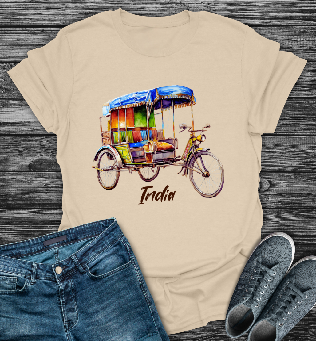 India Rickshaw Softstyle T-Shirt