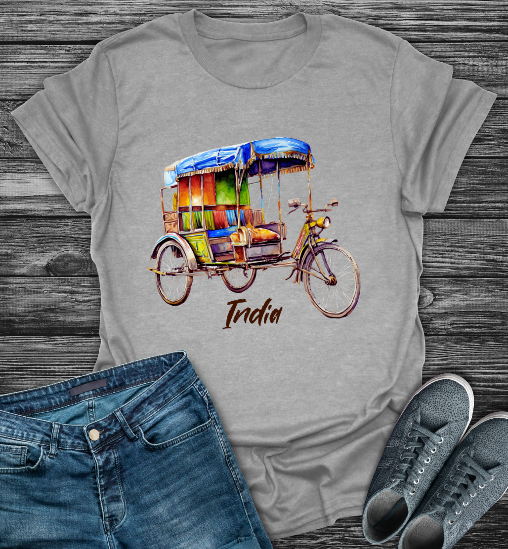India Rickshaw Softstyle T-Shirt