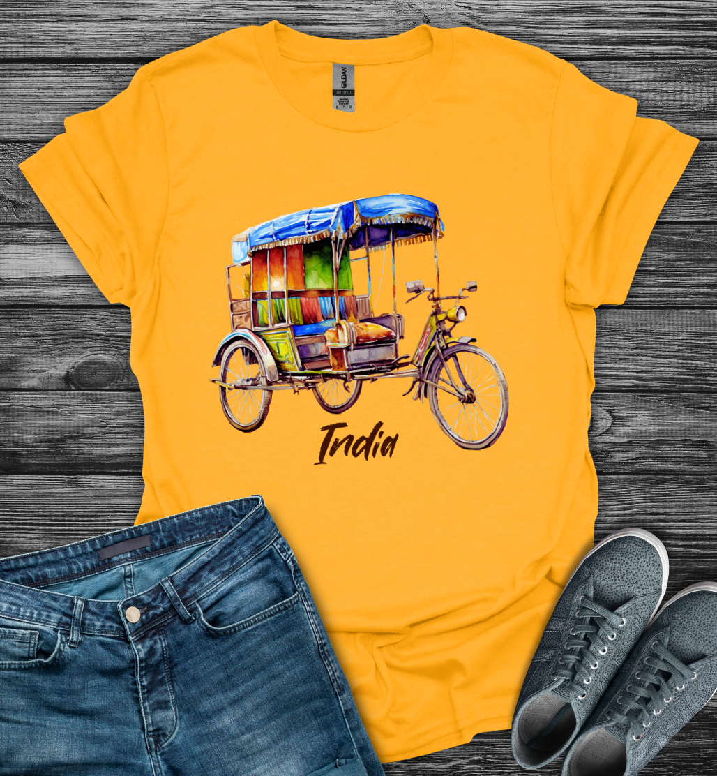 India Rickshaw Softstyle T-Shirt