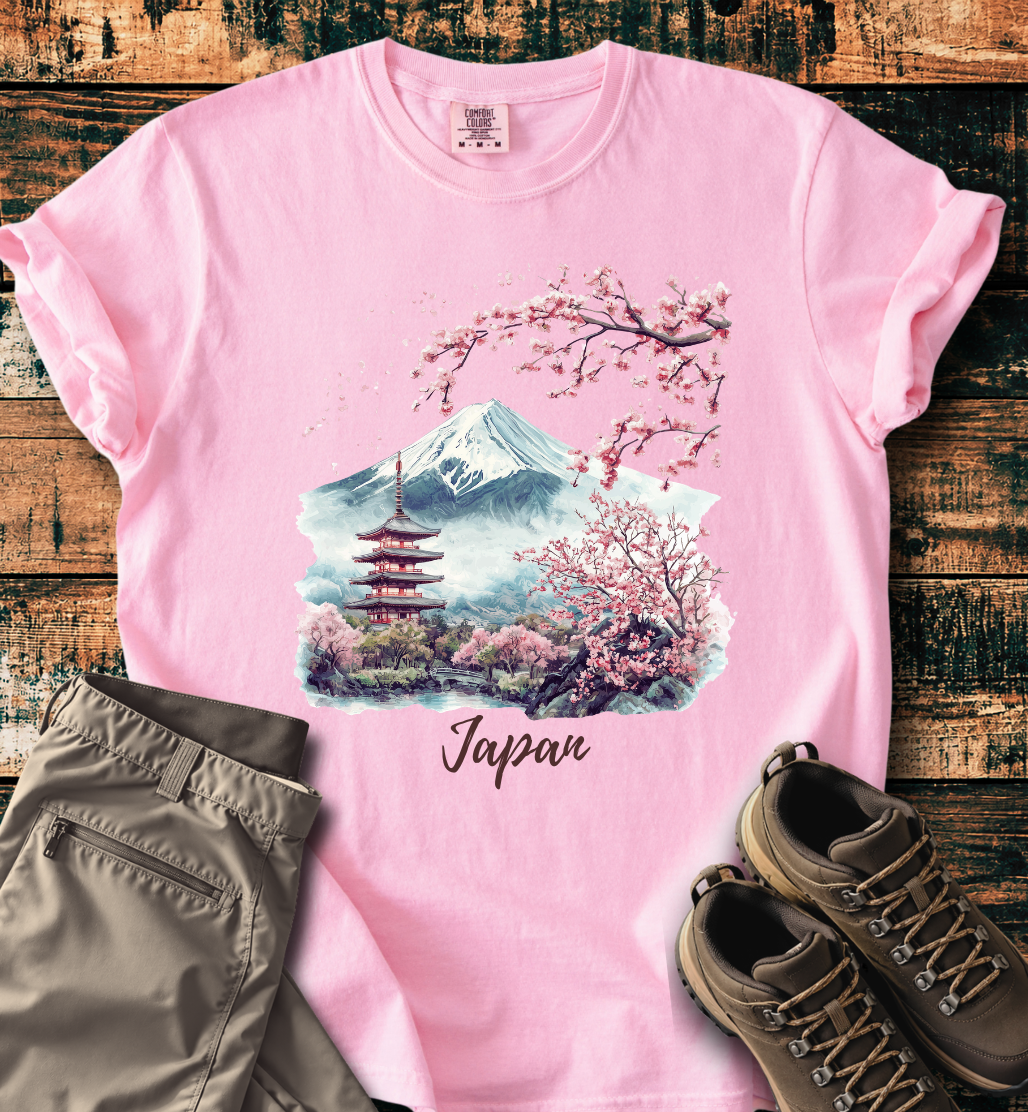 Japan Cherry Blossom T-Shirt