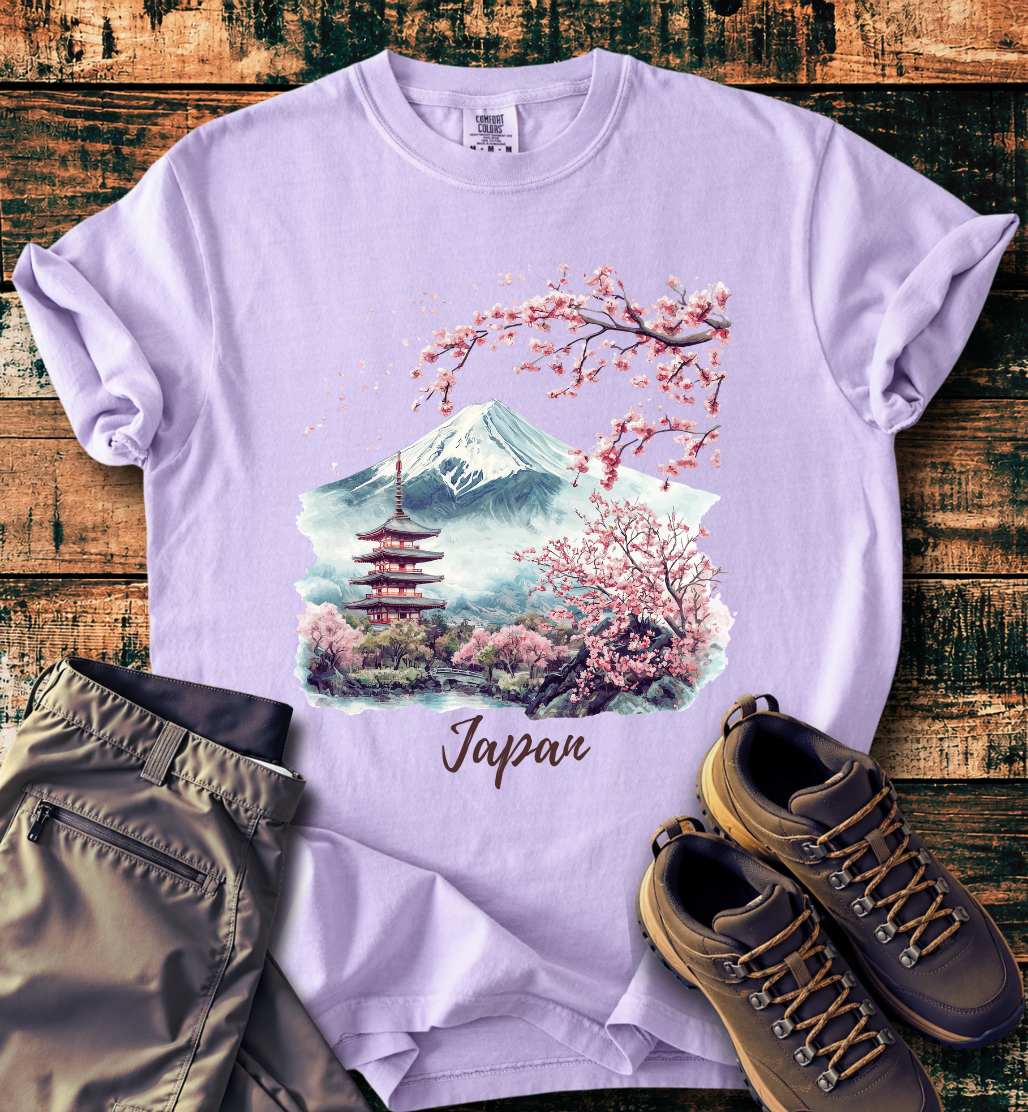 Japan Cherry Blossom T-Shirt
