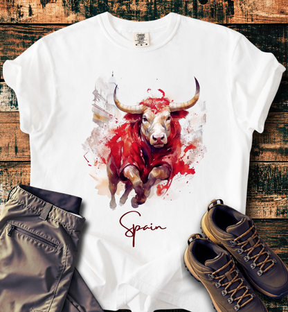 Spain Bullfight Spirit T-Shirt