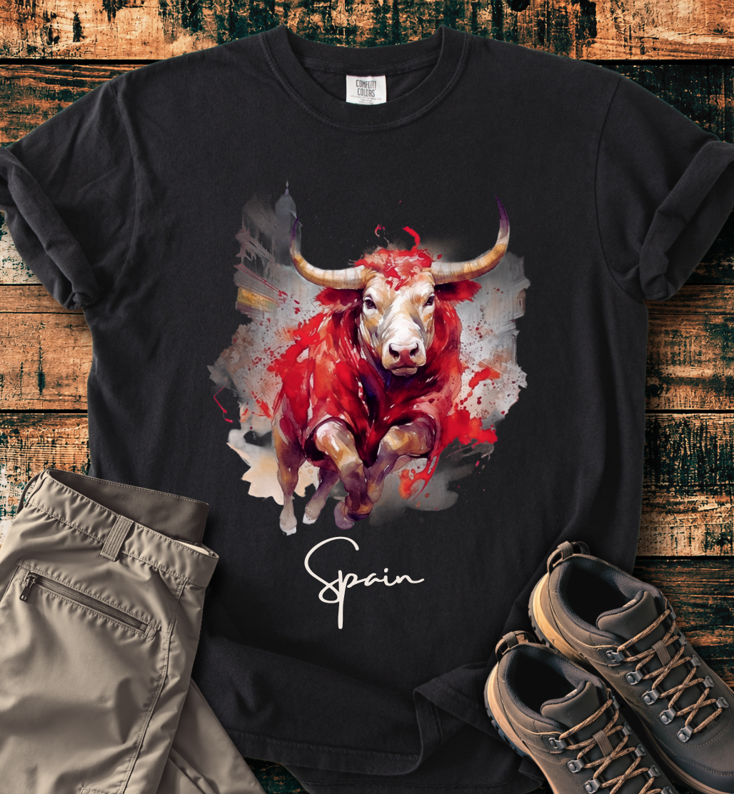 Spain Bullfight Spirit T-Shirt