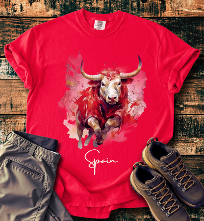 Spain Bullfight Spirit T-Shirt