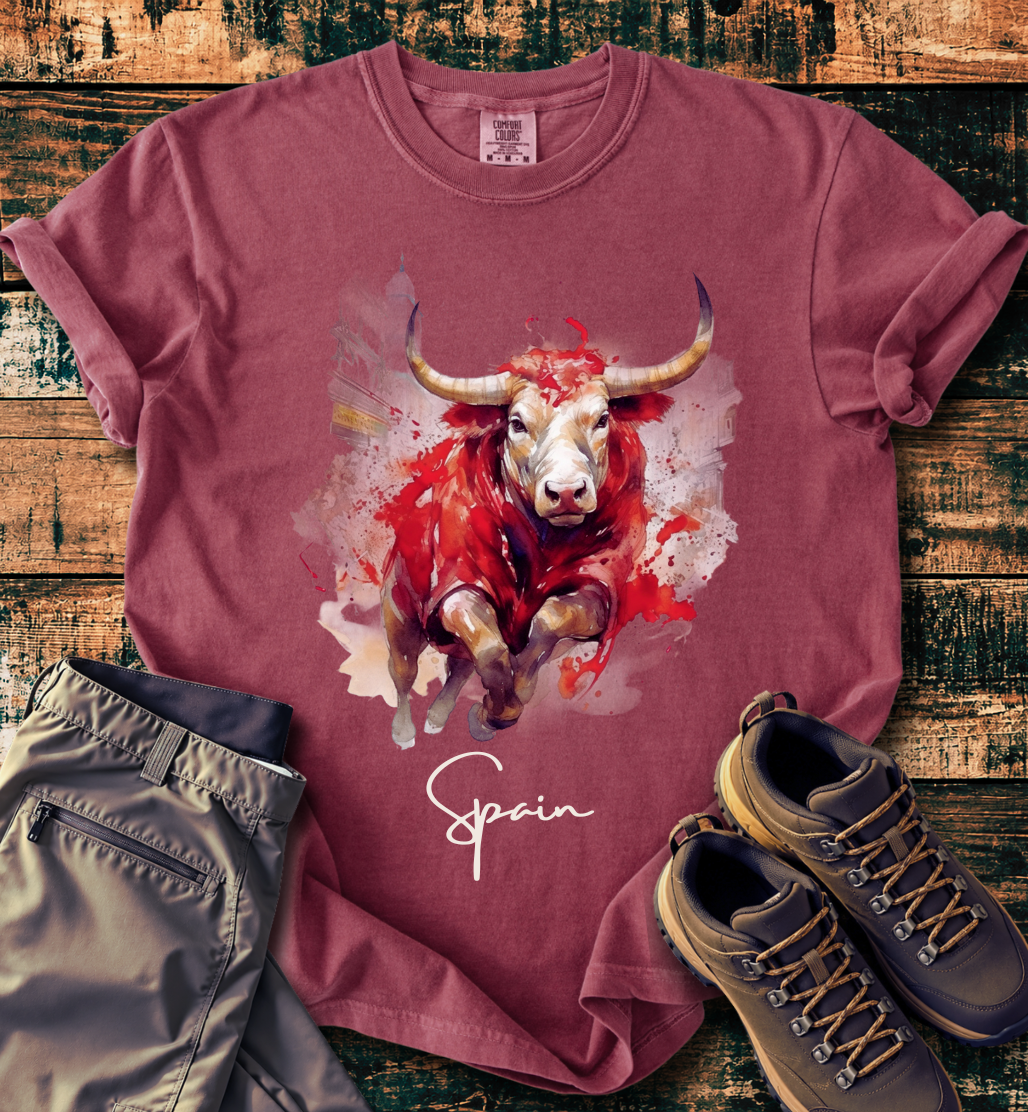 Spain Bullfight Spirit T-Shirt