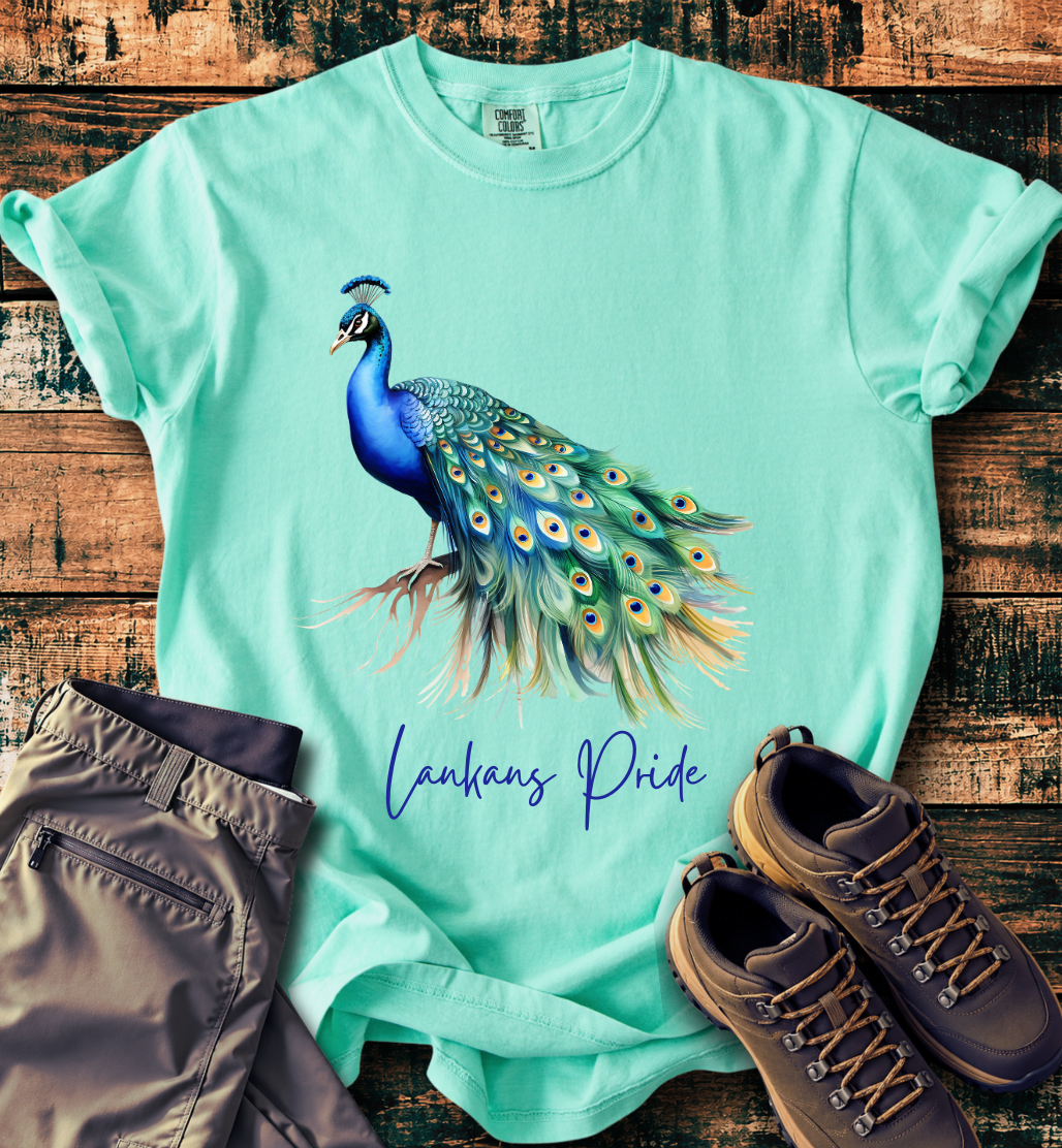 Sri Lanka Peacock Pride T-Shirt
