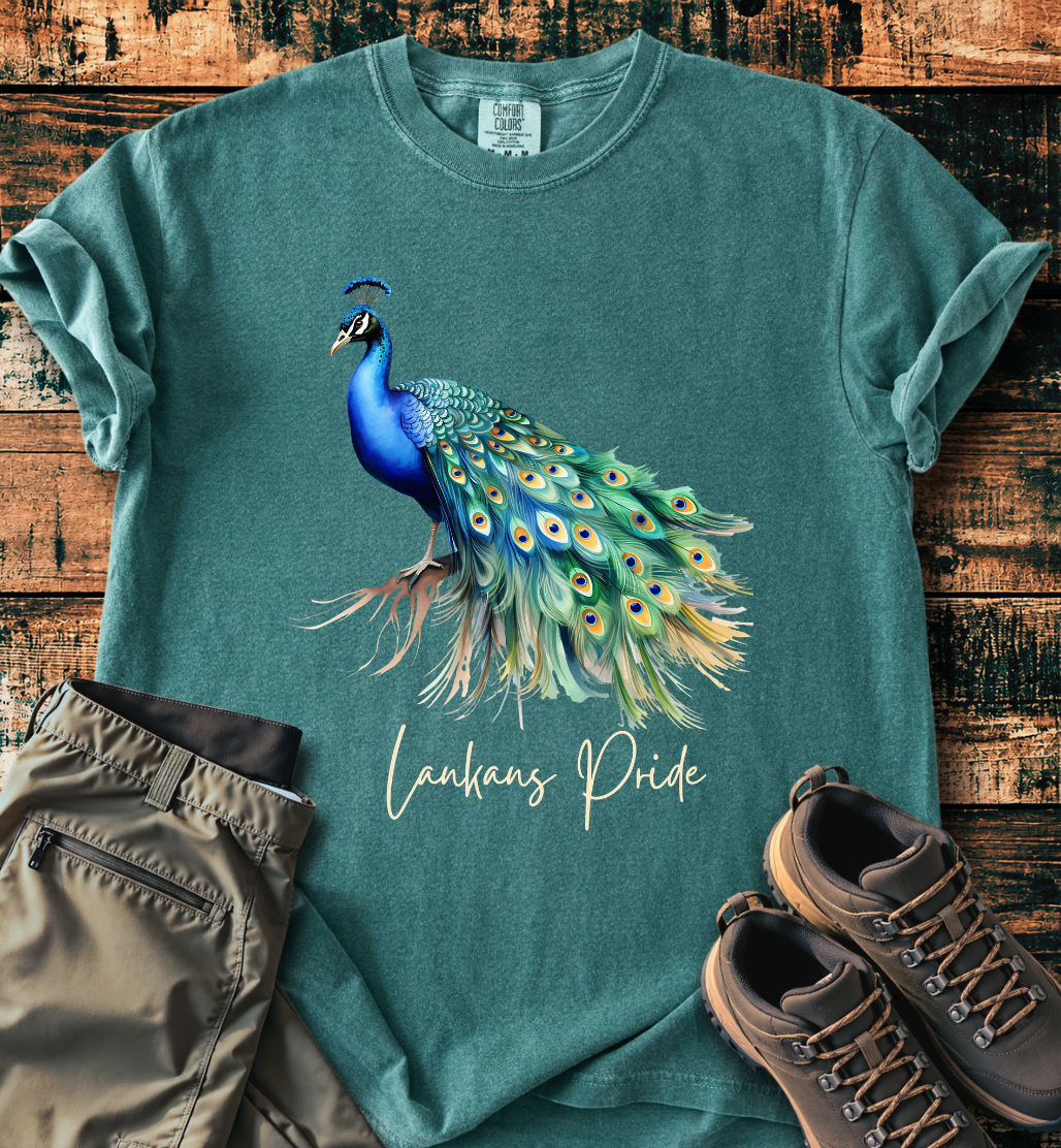 Sri Lanka Peacock Pride T-Shirt