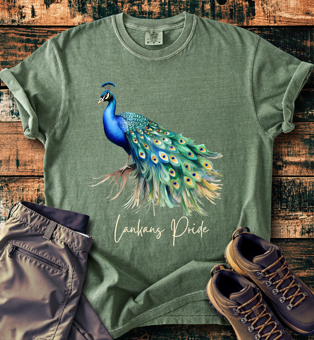 Sri Lanka Peacock Pride T-Shirt