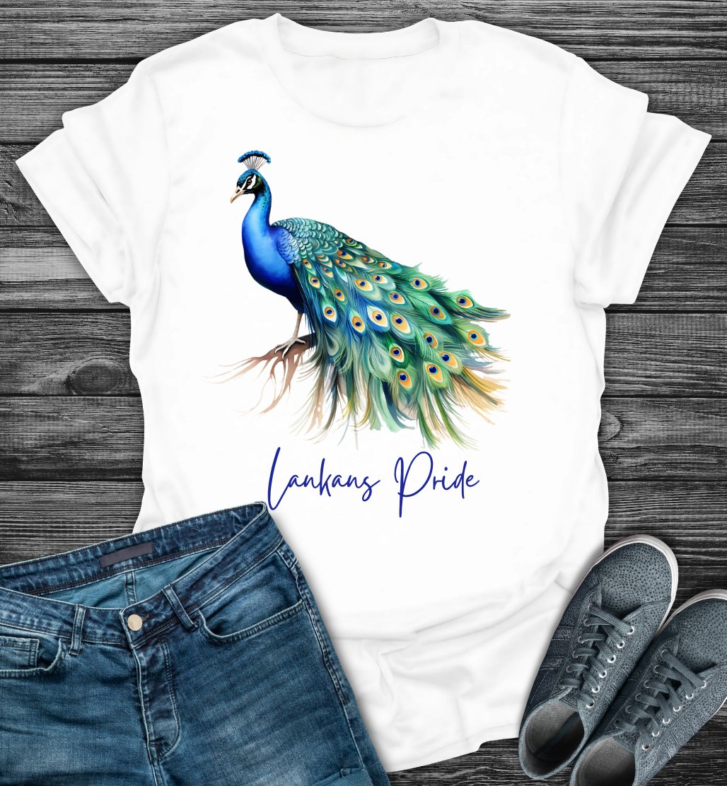 Sri Lanka Peacock Pride Softstyle T-Shirt