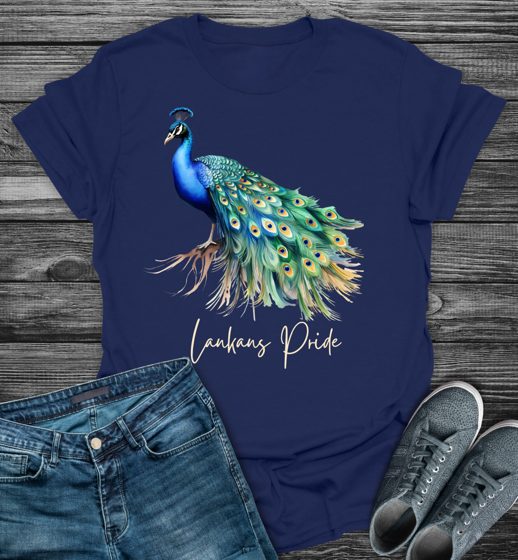 Sri Lanka Peacock Pride Softstyle T-Shirt