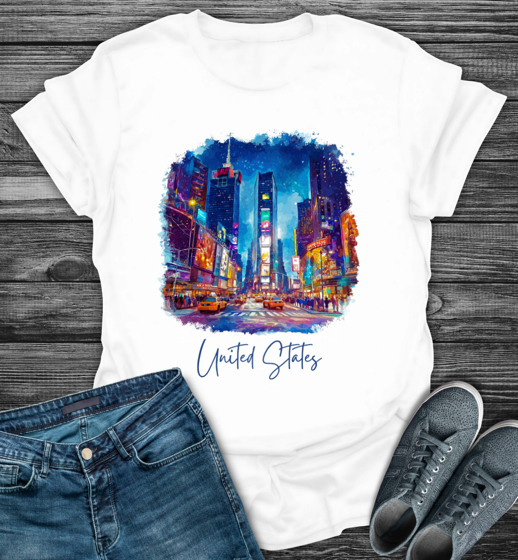 Times Square Explorer Softstyle T-Shirt