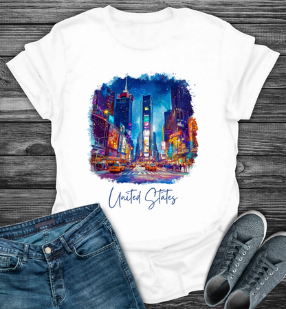 Times Square Explorer Softstyle T-Shirt