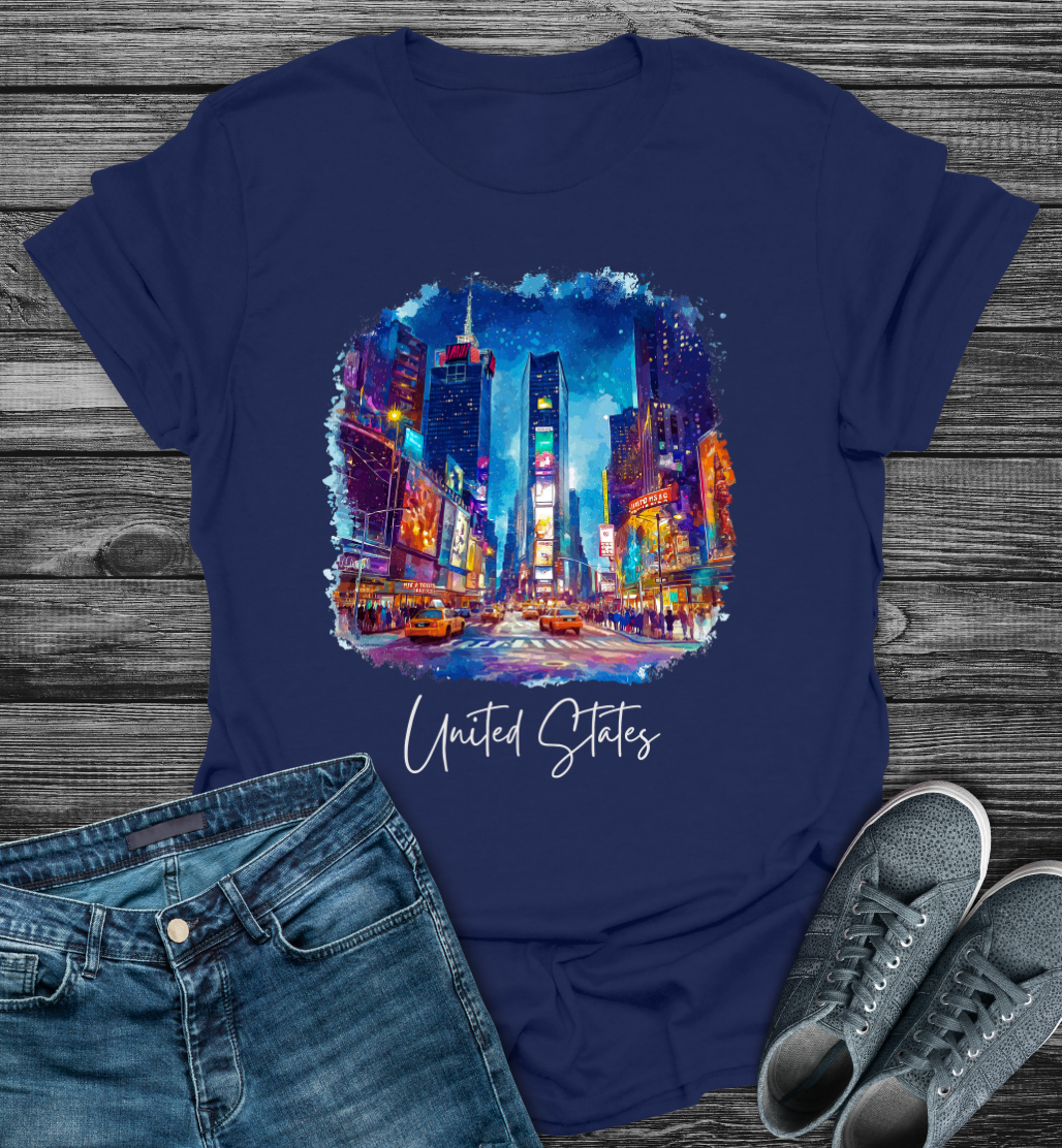 Times Square Explorer Softstyle T-Shirt