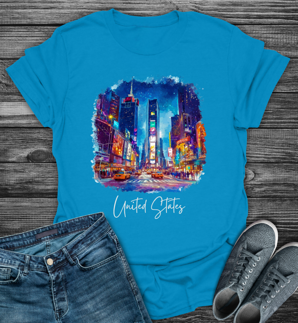 Times Square Explorer Softstyle T-Shirt