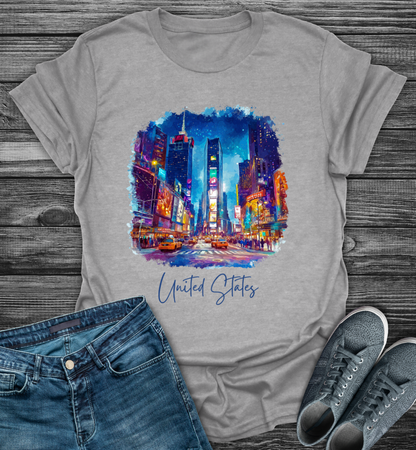 Times Square Explorer Softstyle T-Shirt