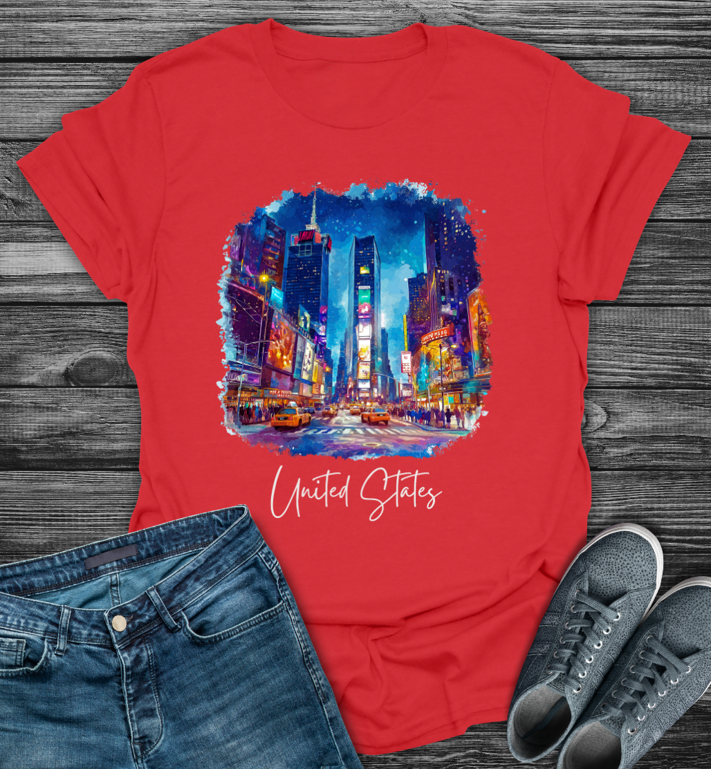 Times Square Explorer Softstyle T-Shirt