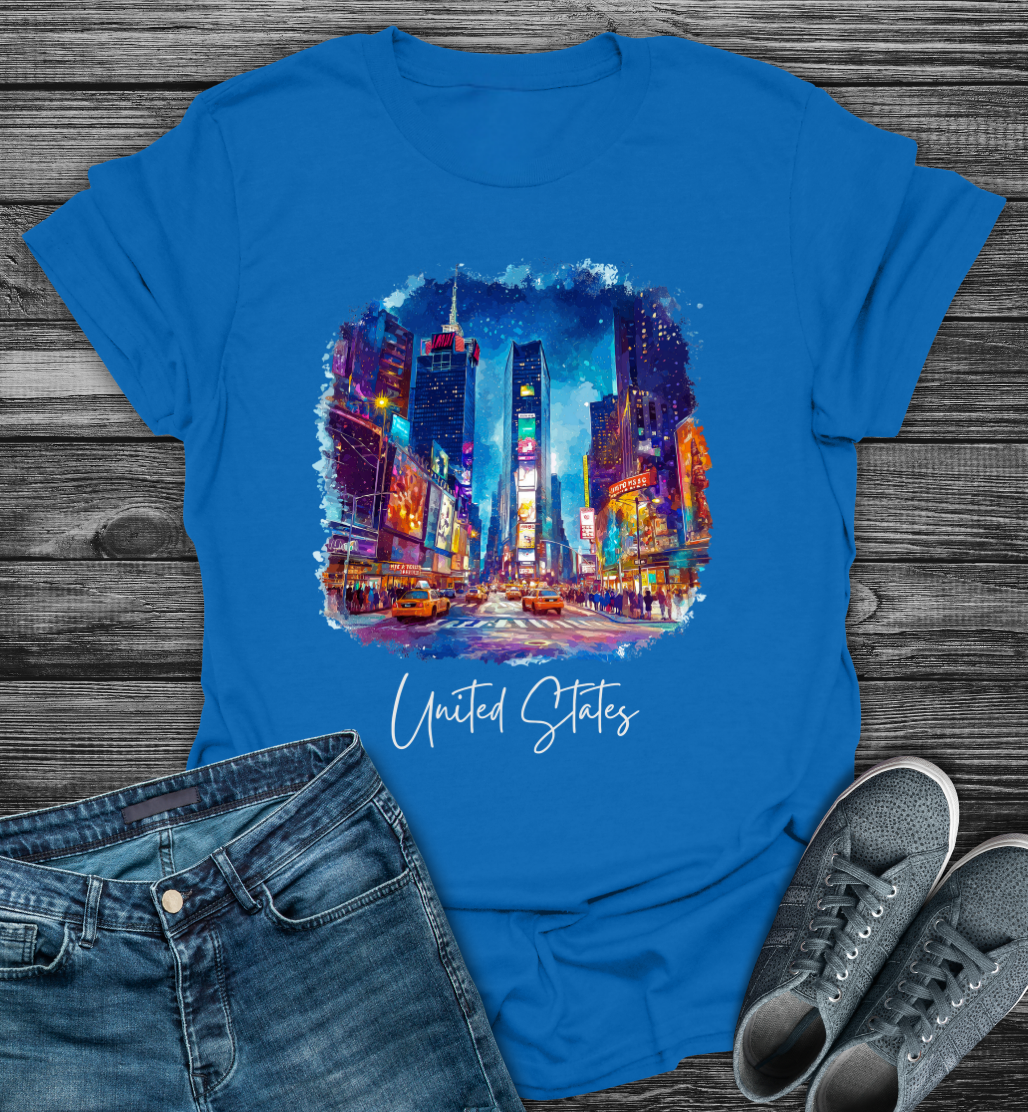 Times Square Explorer Softstyle T-Shirt