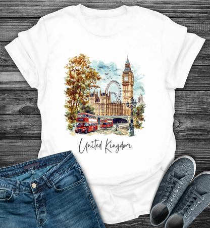 London Landmarks Explorer Softstyle T-Shirt
