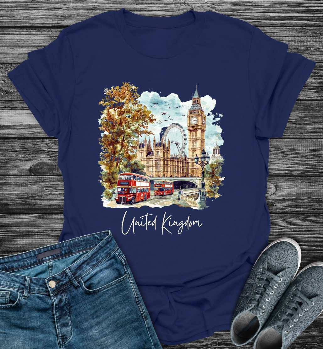 London Landmarks Explorer Softstyle T-Shirt