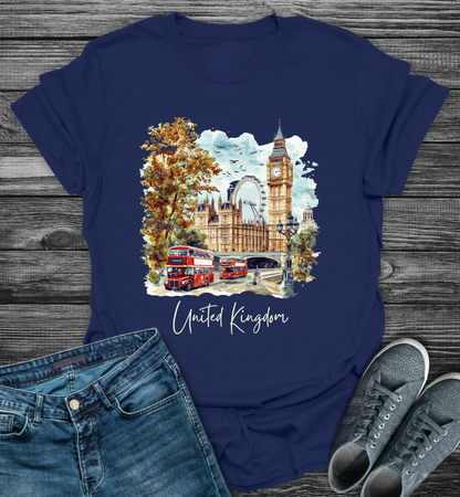 London Landmarks Explorer Softstyle T-Shirt
