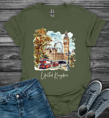 London Landmarks Explorer Softstyle T-Shirt