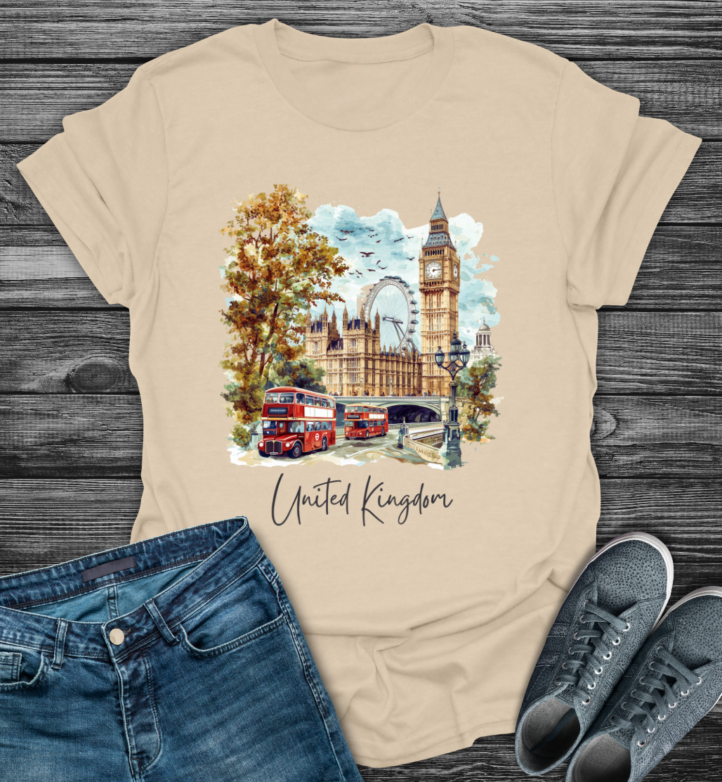 London Landmarks Explorer Softstyle T-Shirt