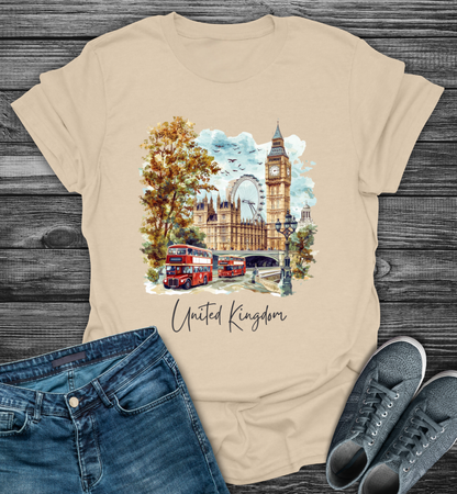 London Landmarks Explorer Softstyle T-Shirt