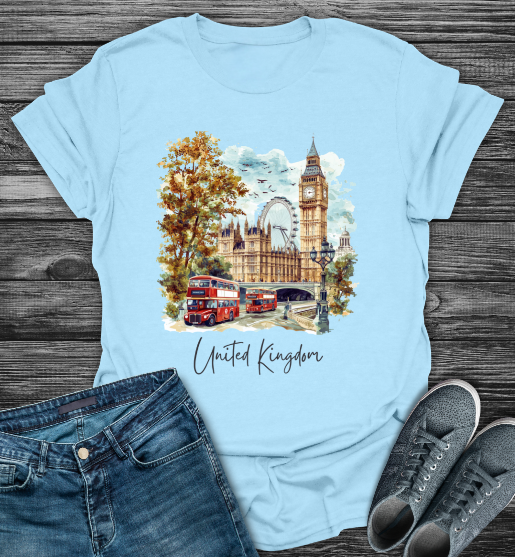 London Landmarks Explorer Softstyle T-Shirt
