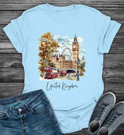 London Landmarks Explorer Softstyle T-Shirt