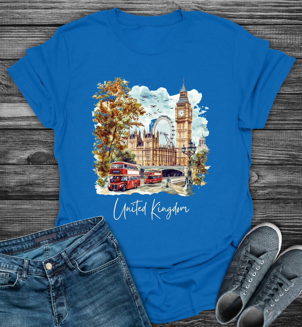 London Landmarks Explorer Softstyle T-Shirt