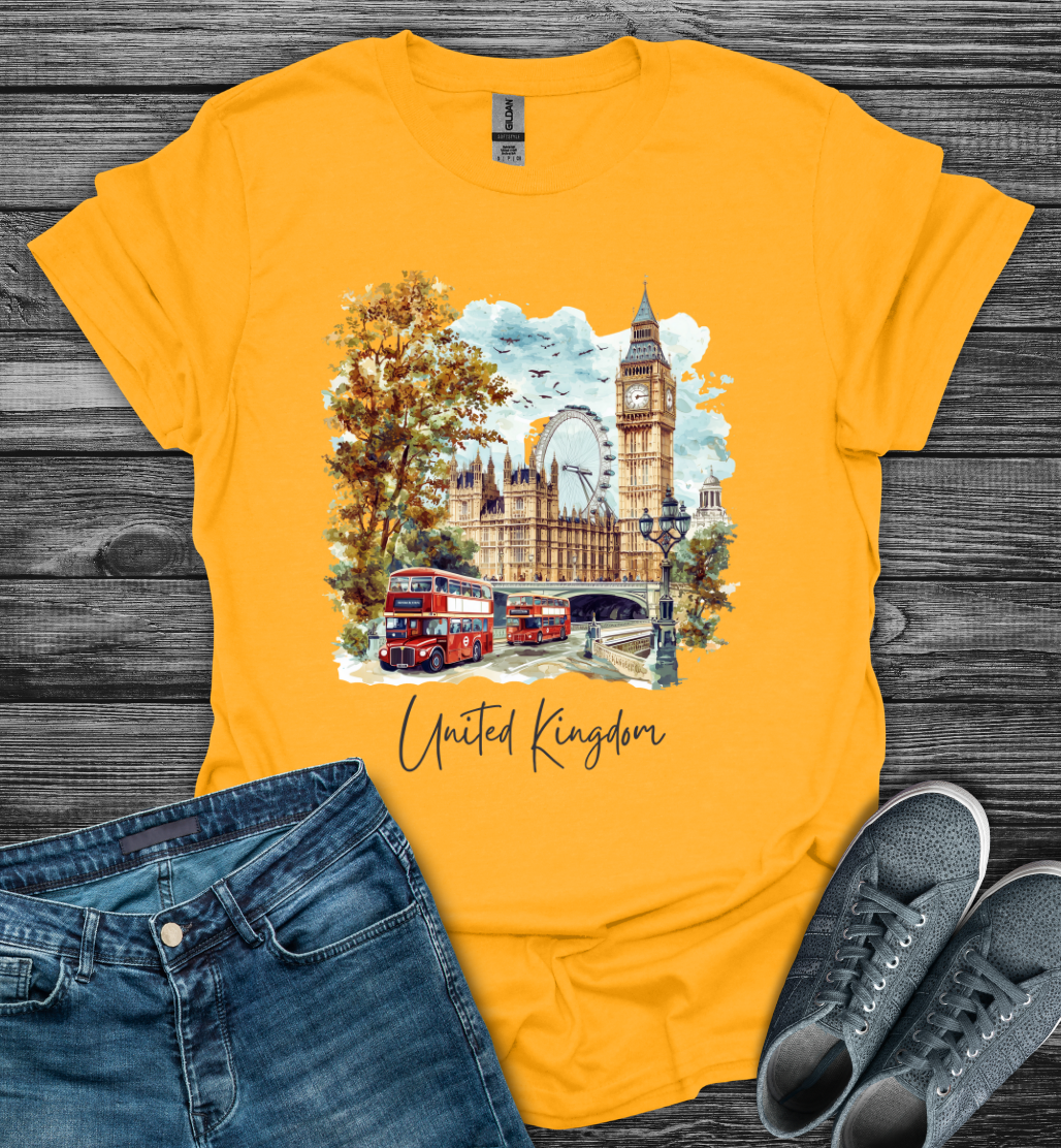 London Landmarks Explorer Softstyle T-Shirt