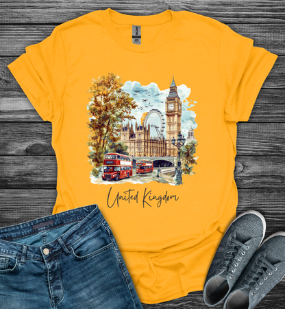 London Landmarks Explorer Softstyle T-Shirt