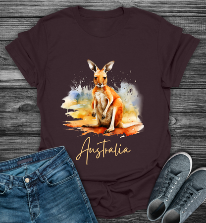 Australia Kangaroo Softstyle T-Shirt