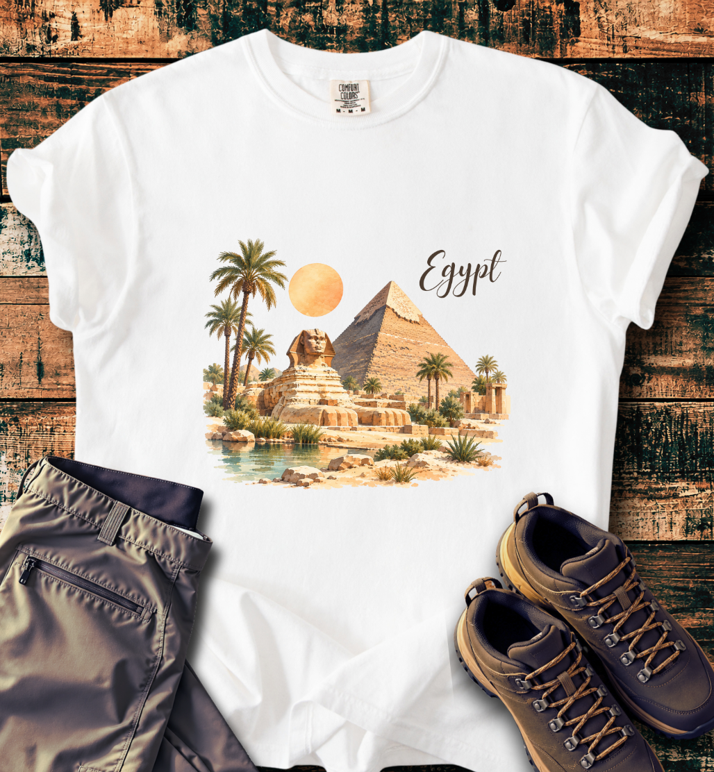 Egypt Pyramid Sphinx T-Shirt
