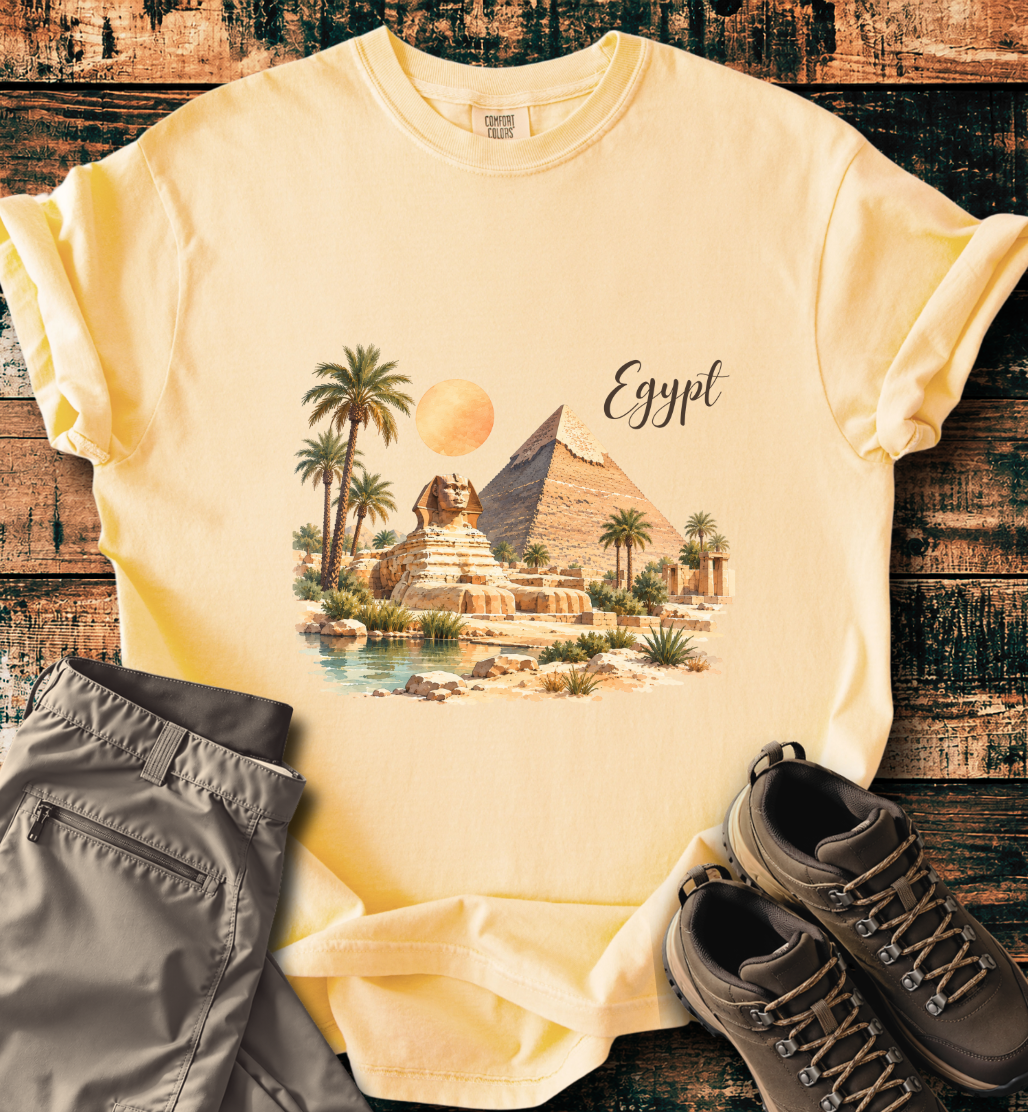 Egypt Pyramid Sphinx T-Shirt