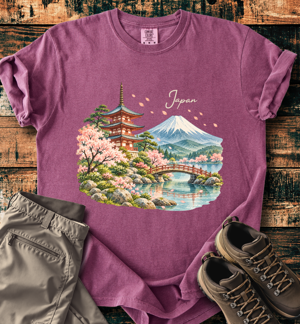 Japan Cherry Blossom T-Shirt