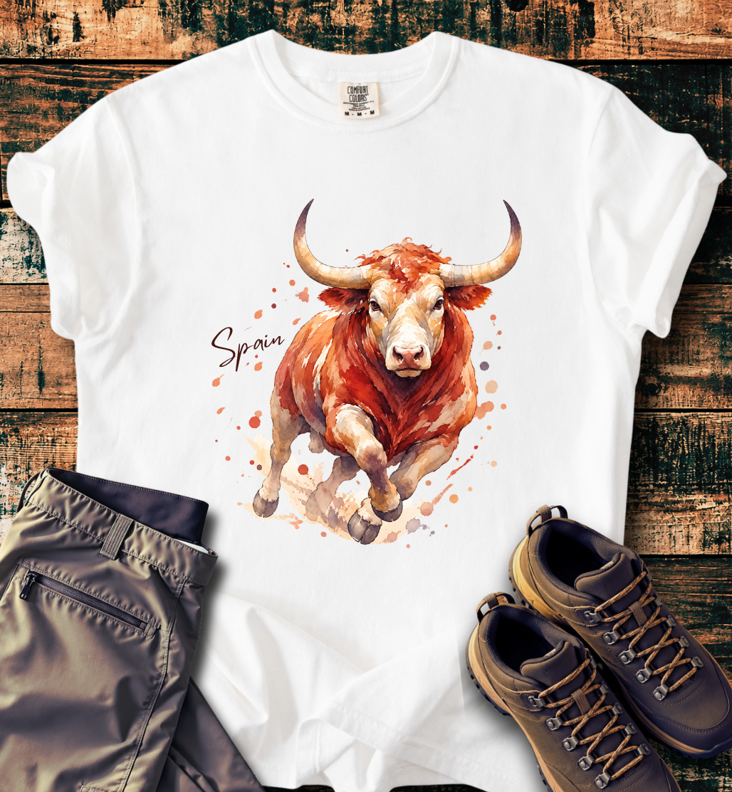 Spain Bullfight Spirit T-Shirt