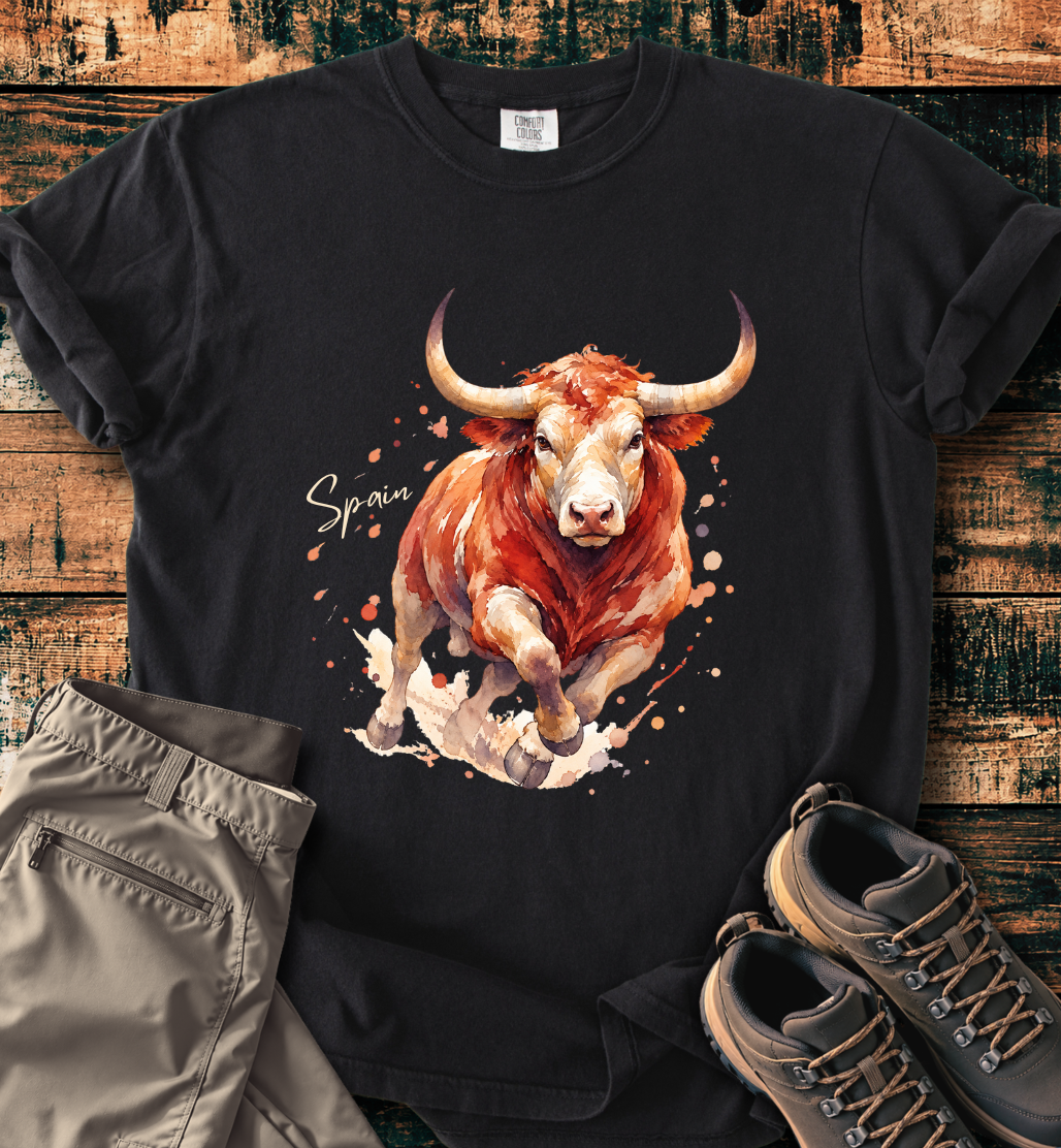 Spain Bullfight Spirit T-Shirt