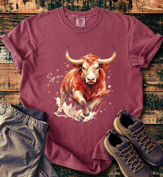 Spain Bullfight Spirit T-Shirt