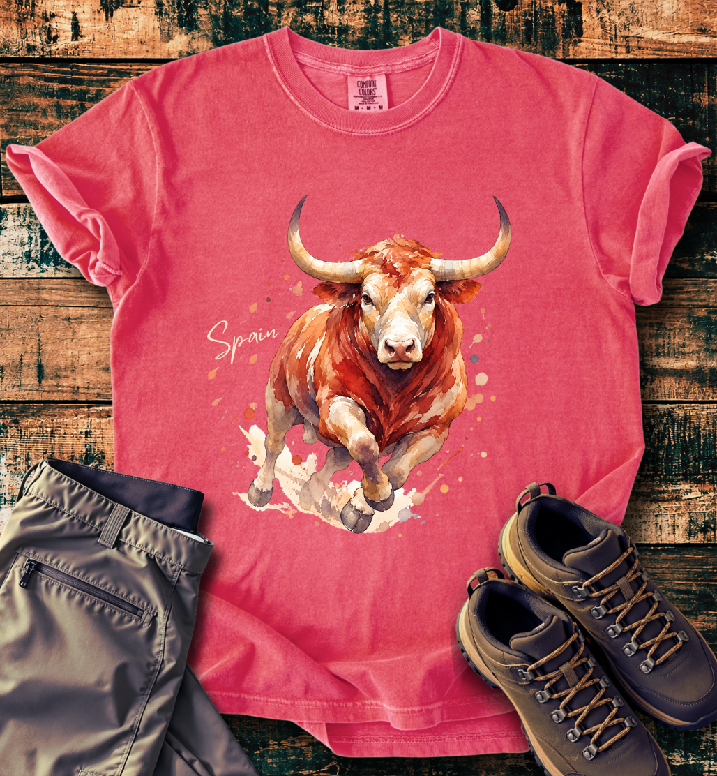 Spain Bullfight Spirit T-Shirt
