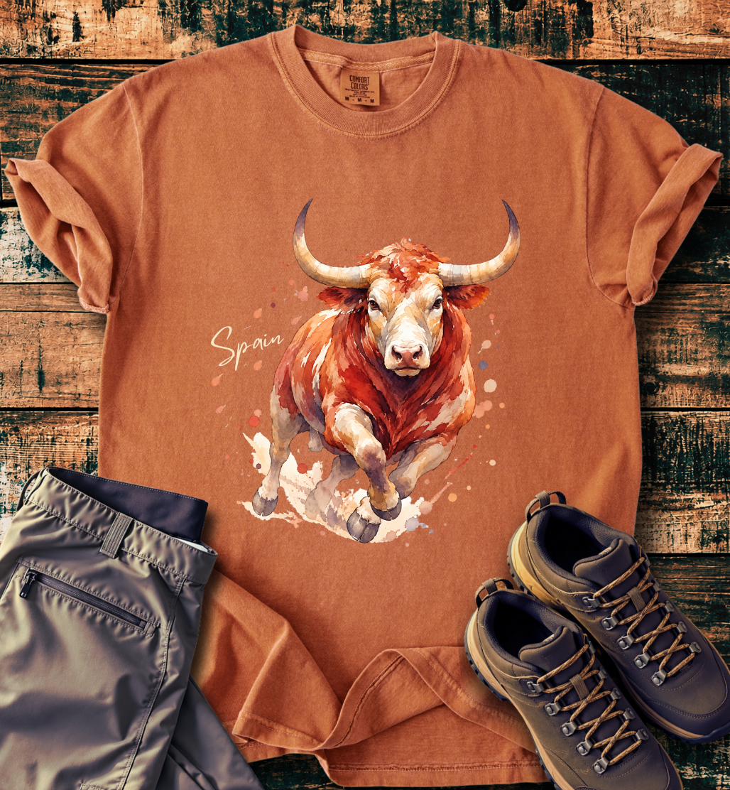 Spain Bullfight Spirit T-Shirt