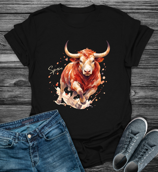 Spain Bullfight Spirit Softstyle T-Shirt