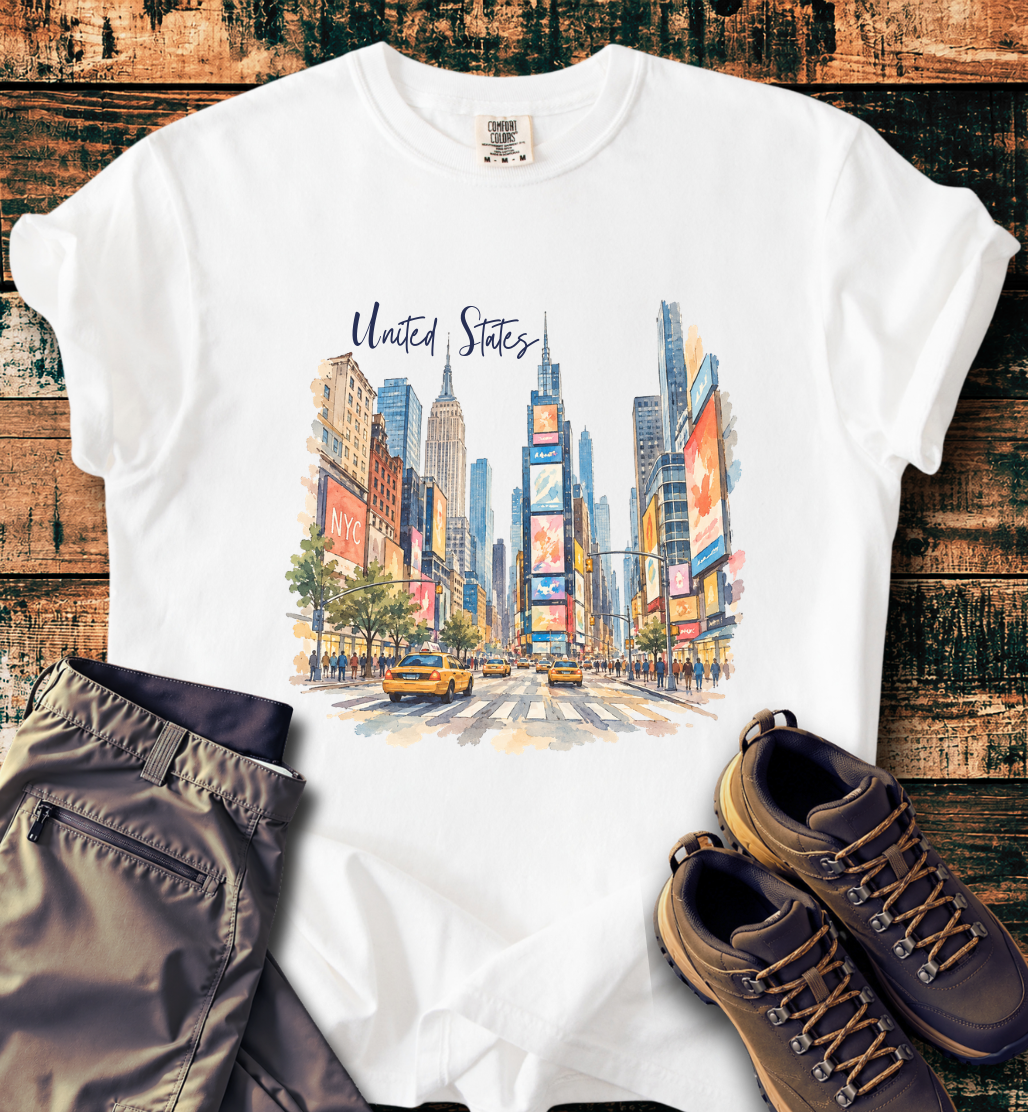 US Times Square Explorer T-Shirt
