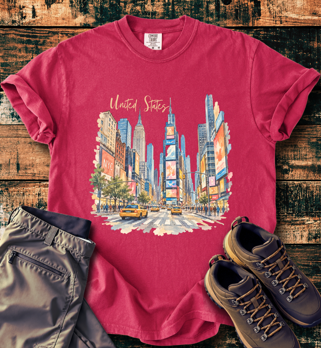 US Times Square Explorer T-Shirt