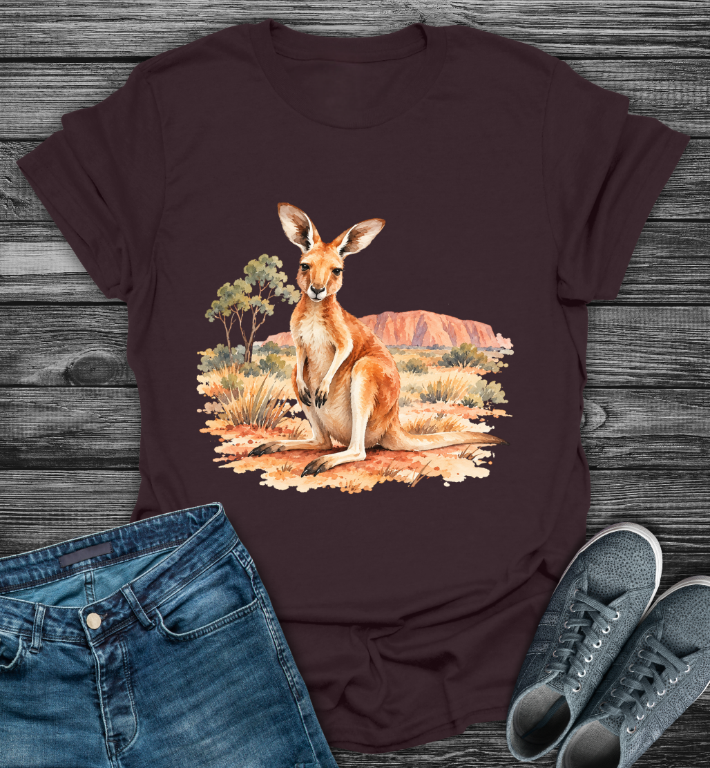 Australia Kangaroo Softstyle T-Shirt