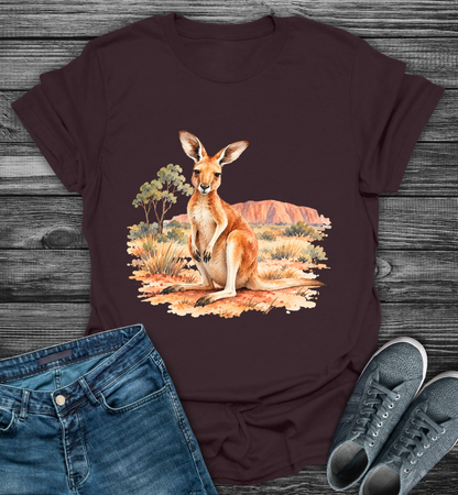 Australia Kangaroo Softstyle T-Shirt